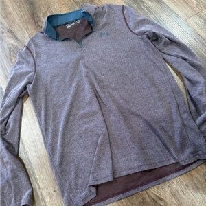 Under Armour Burgundy Long Sleeve Top